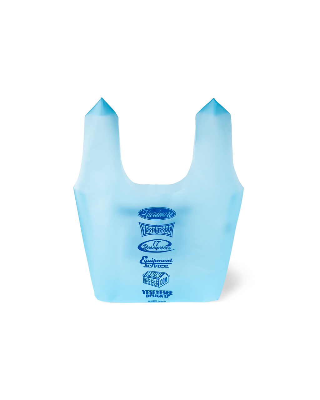 yeseyesee - Y.E.S Urethane Market Bag (Blue) product image 2 | TRAB K-Fashion Australia
