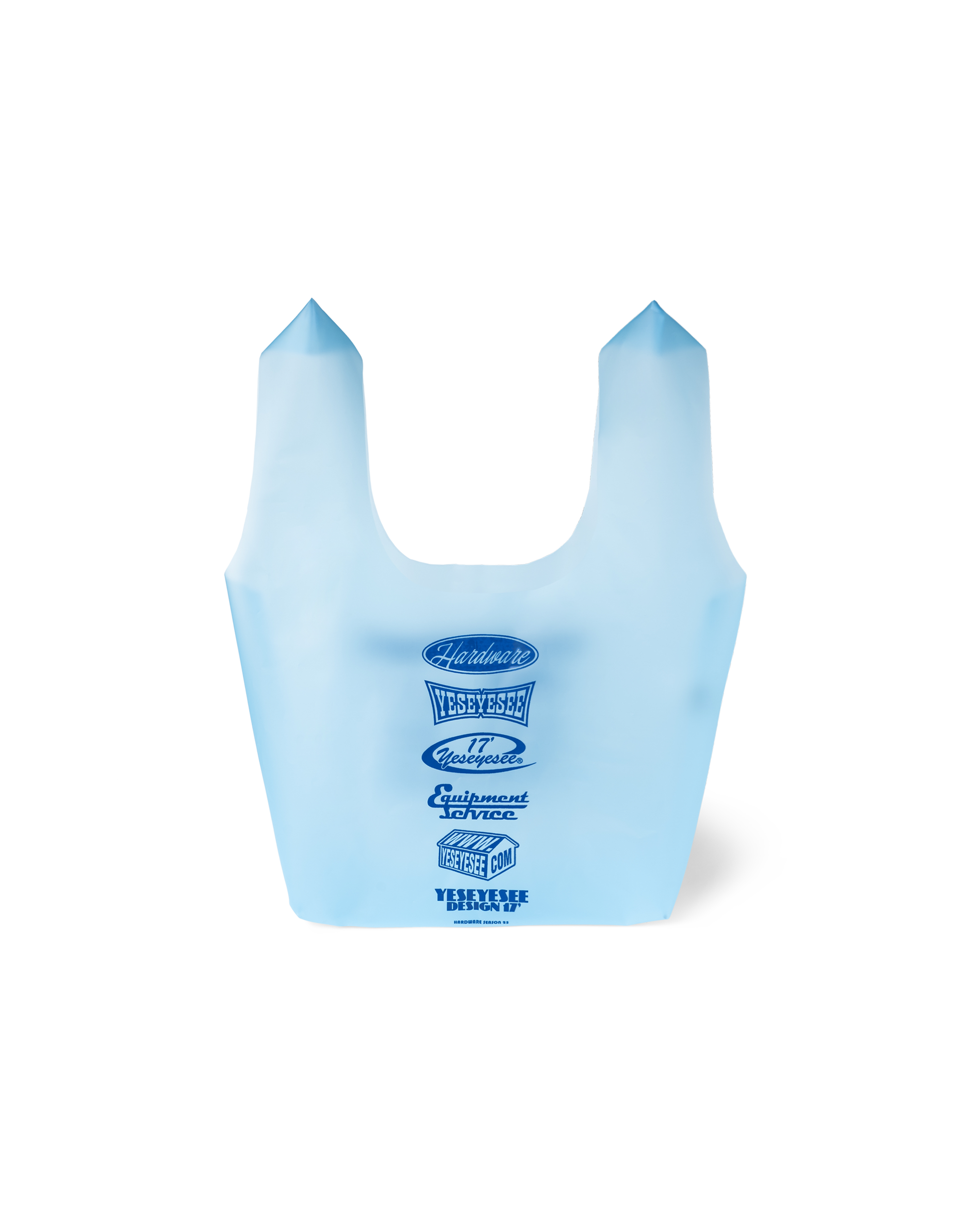 yeseyesee - Y.E.S Urethane Market Bag (Blue) product image 2 | TRAB K-Fashion Australia
