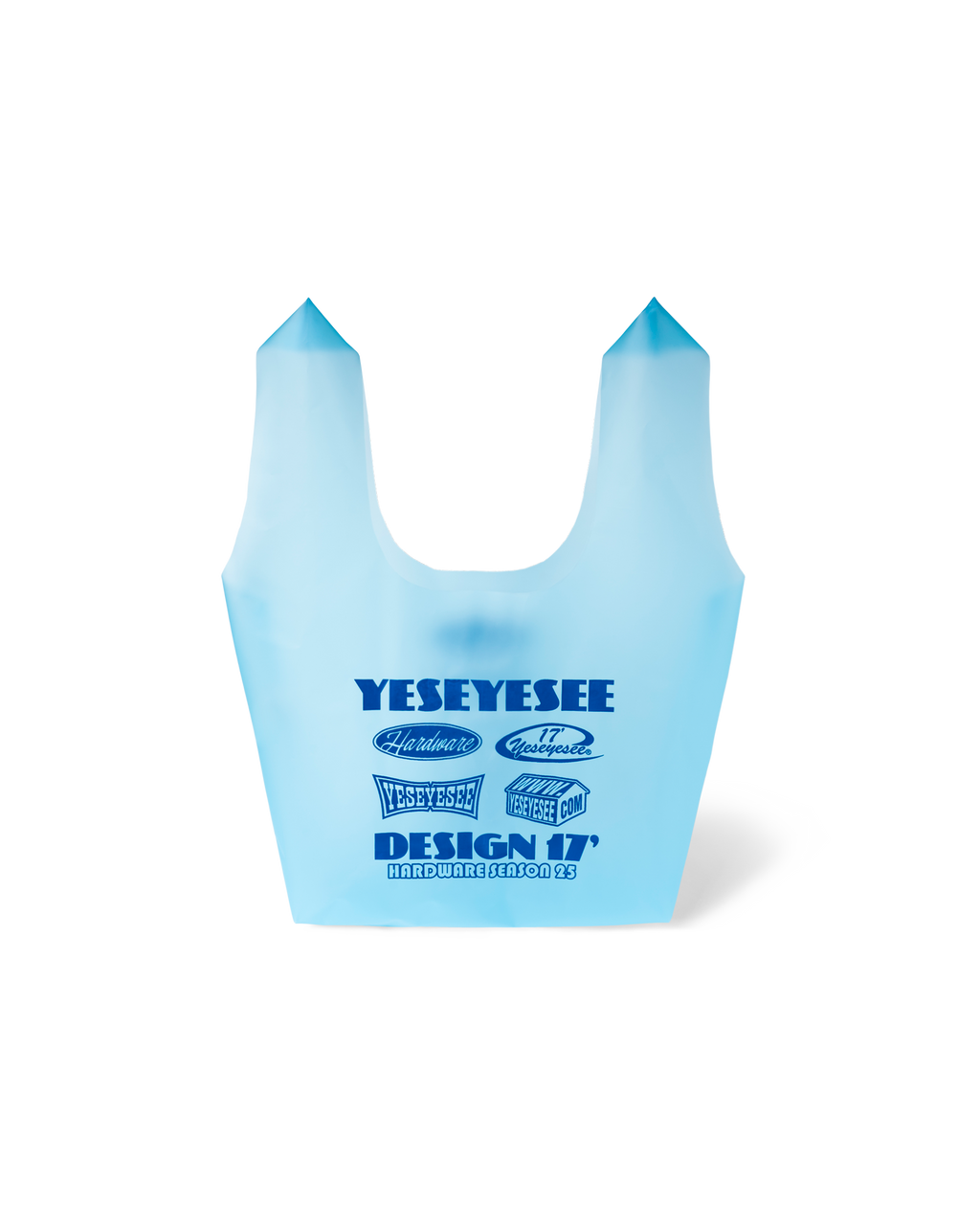 yeseyesee - Y.E.S Urethane Market Bag (Blue) product image 1 | TRAB K-Fashion Australia