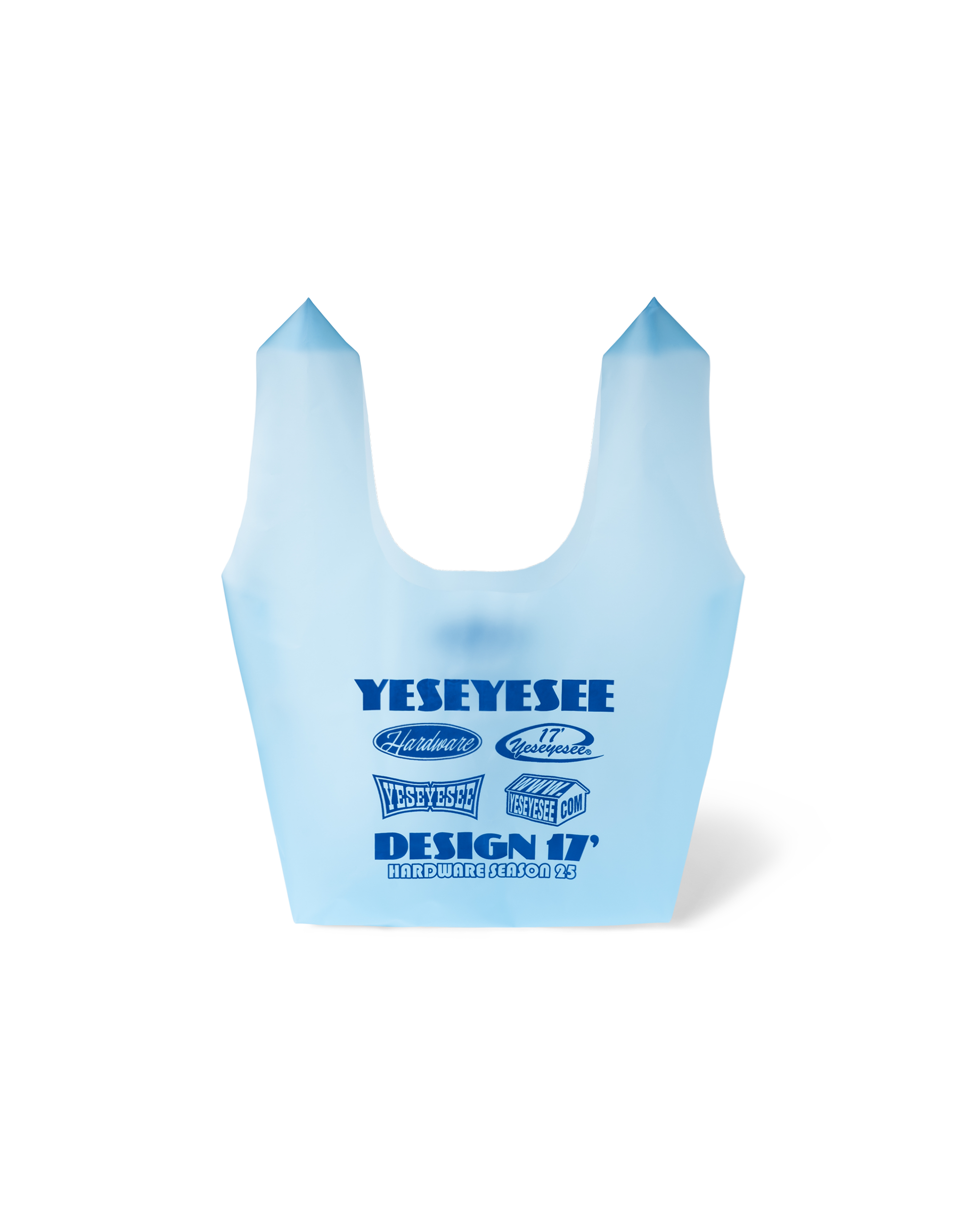 yeseyesee - Y.E.S Urethane Market Bag (Blue) product image 1 | TRAB K-Fashion Australia
