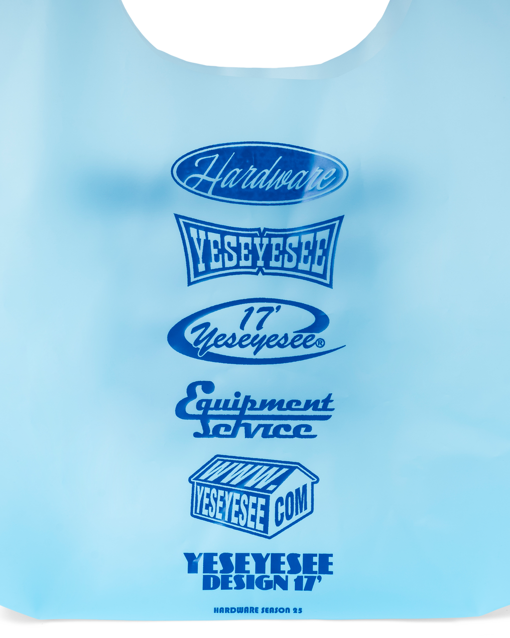 yeseyesee - Y.E.S Urethane Market Bag (Blue) product image 4 | TRAB K-Fashion Australia