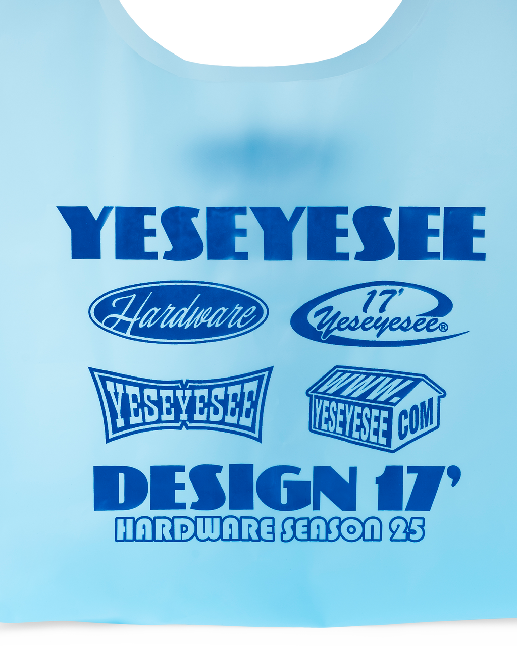 yeseyesee - Y.E.S Urethane Market Bag (Blue) product image 3 | TRAB K-Fashion Australia
