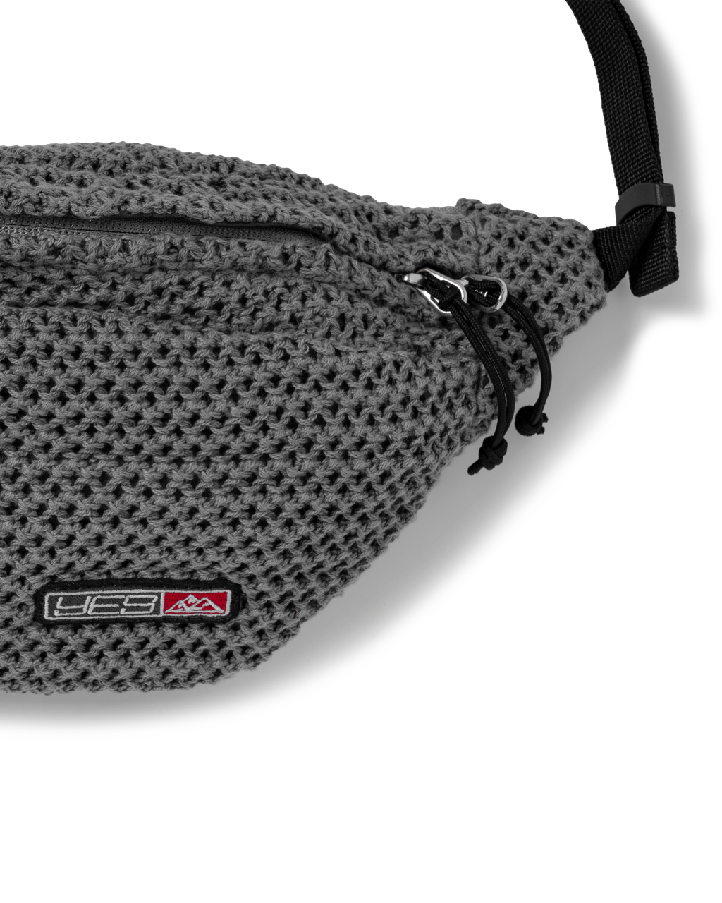 yeseyesee - Y.E.S Knitted Waist Bag (Navy) product image 3 | TRAB K-Fashion Australia
