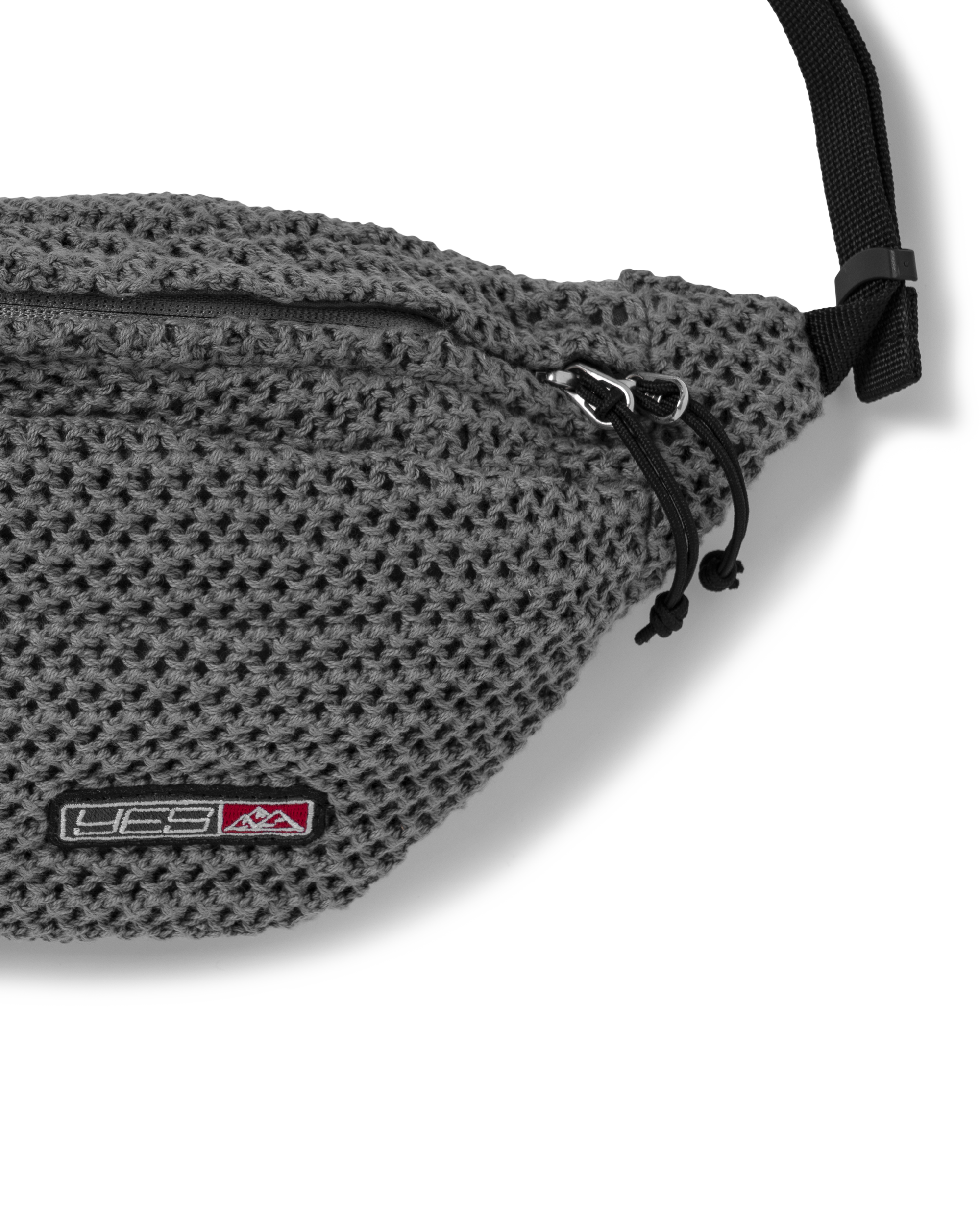 yeseyesee - Y.E.S Knitted Waist Bag (Navy) product image 3 | TRAB K-Fashion Australia
