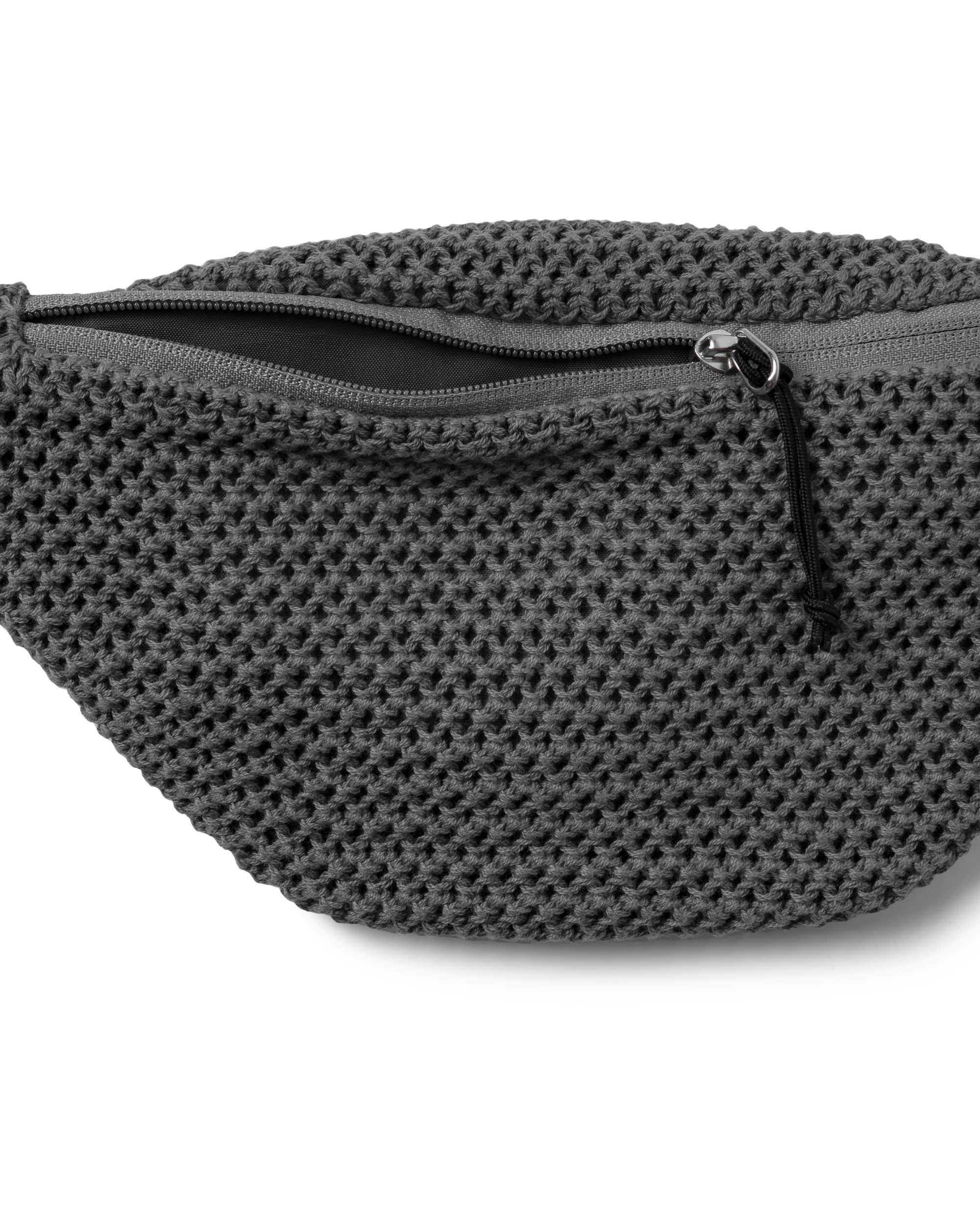 yeseyesee - Y.E.S Knitted Waist Bag (Navy) product image 5 | TRAB K-Fashion Australia
