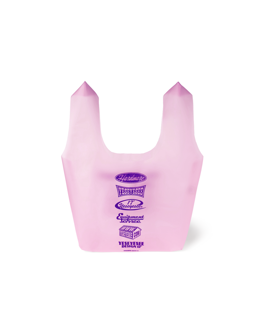 yeseyesee - Y.E.S Urethane Market Bag (Pink) product image 2 | TRAB K-Fashion Australia