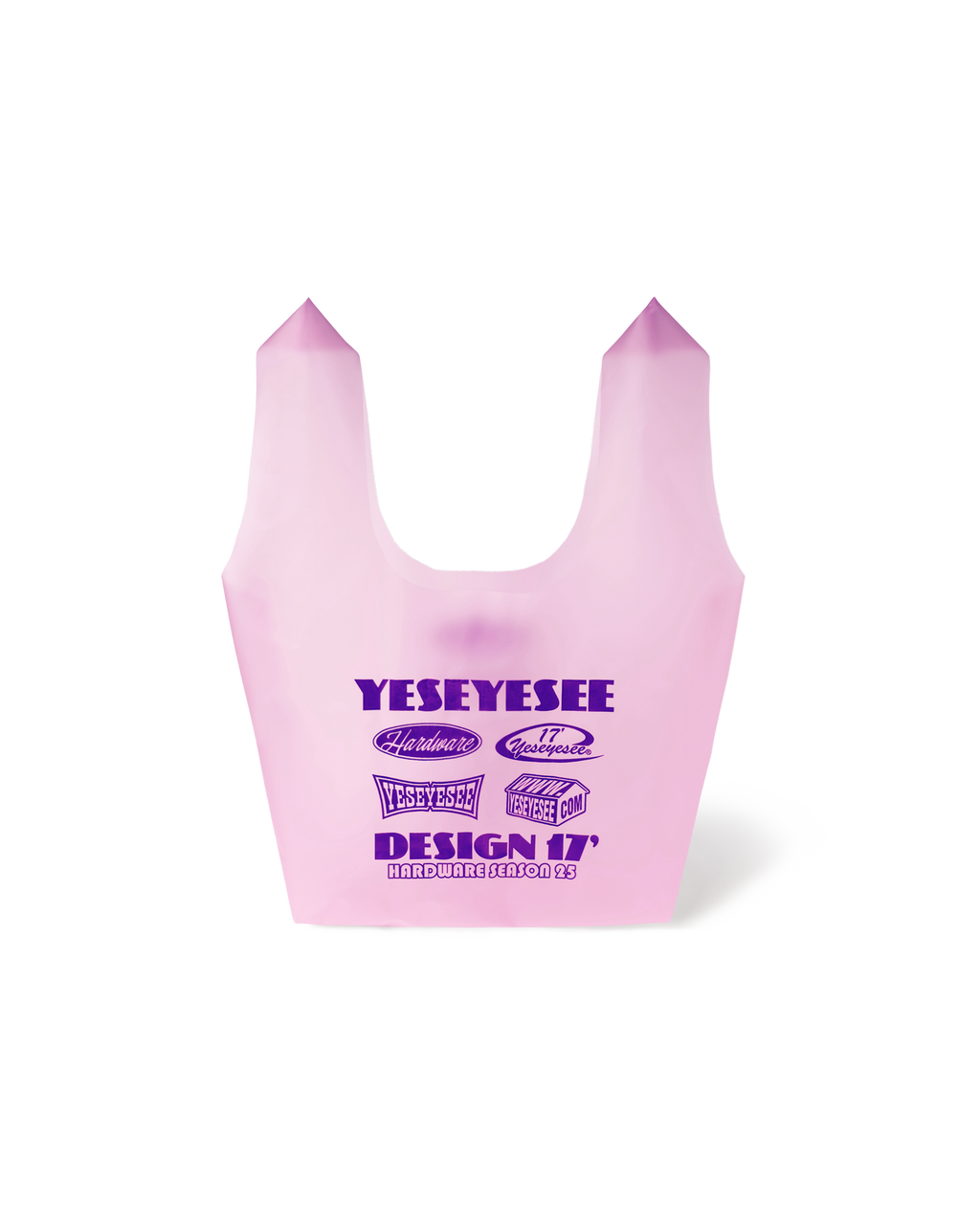 yeseyesee - Y.E.S Urethane Market Bag (Pink) product image 1 | TRAB K-Fashion Australia