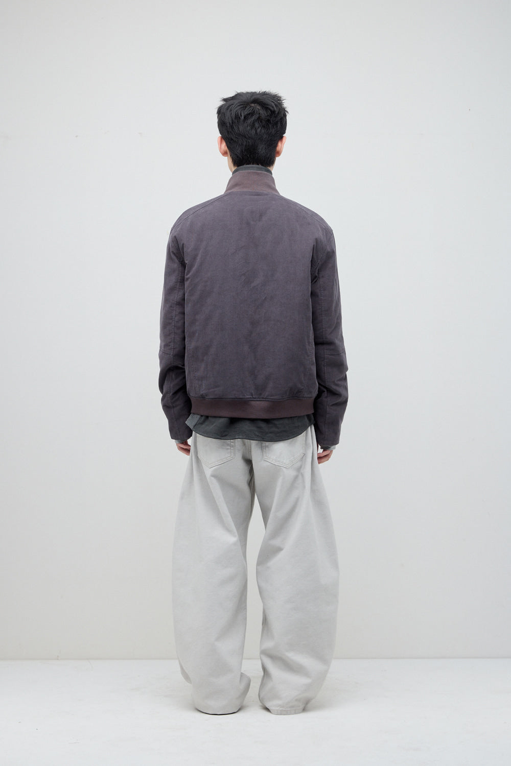 Hatchingroom - Tanker Jacket Corduroy (Purple Grey) product image 4 | TRAB K-Fashion Australia