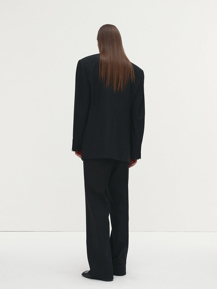 Tonywack - Light Wool Oversized Blazer (Black) product image 4 | TRAB K-Fashion Australia
