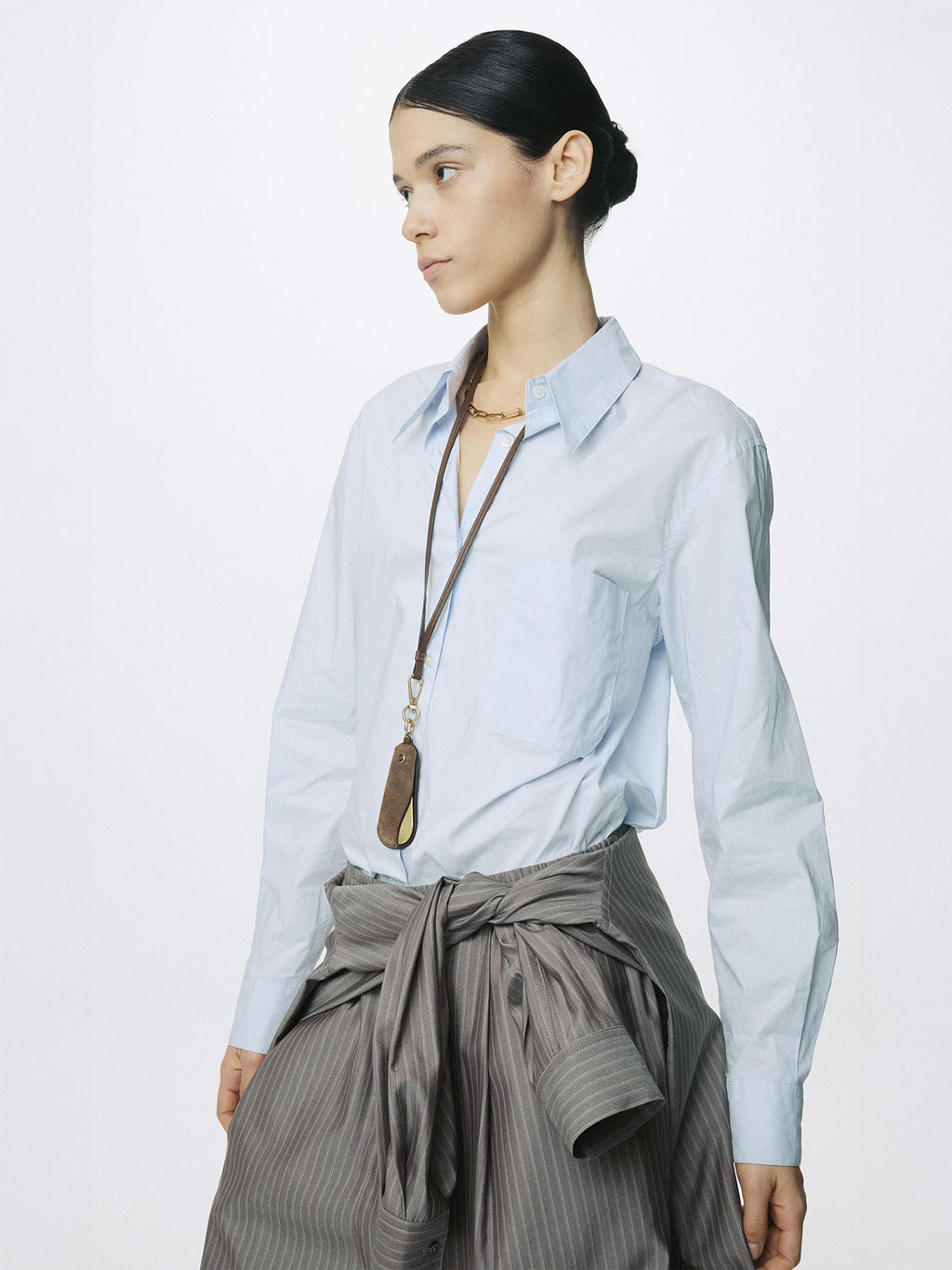 Tonywack - Cotton High-Density Shirt (Sky Blue) product image 3 | TRAB K-Fashion Australia