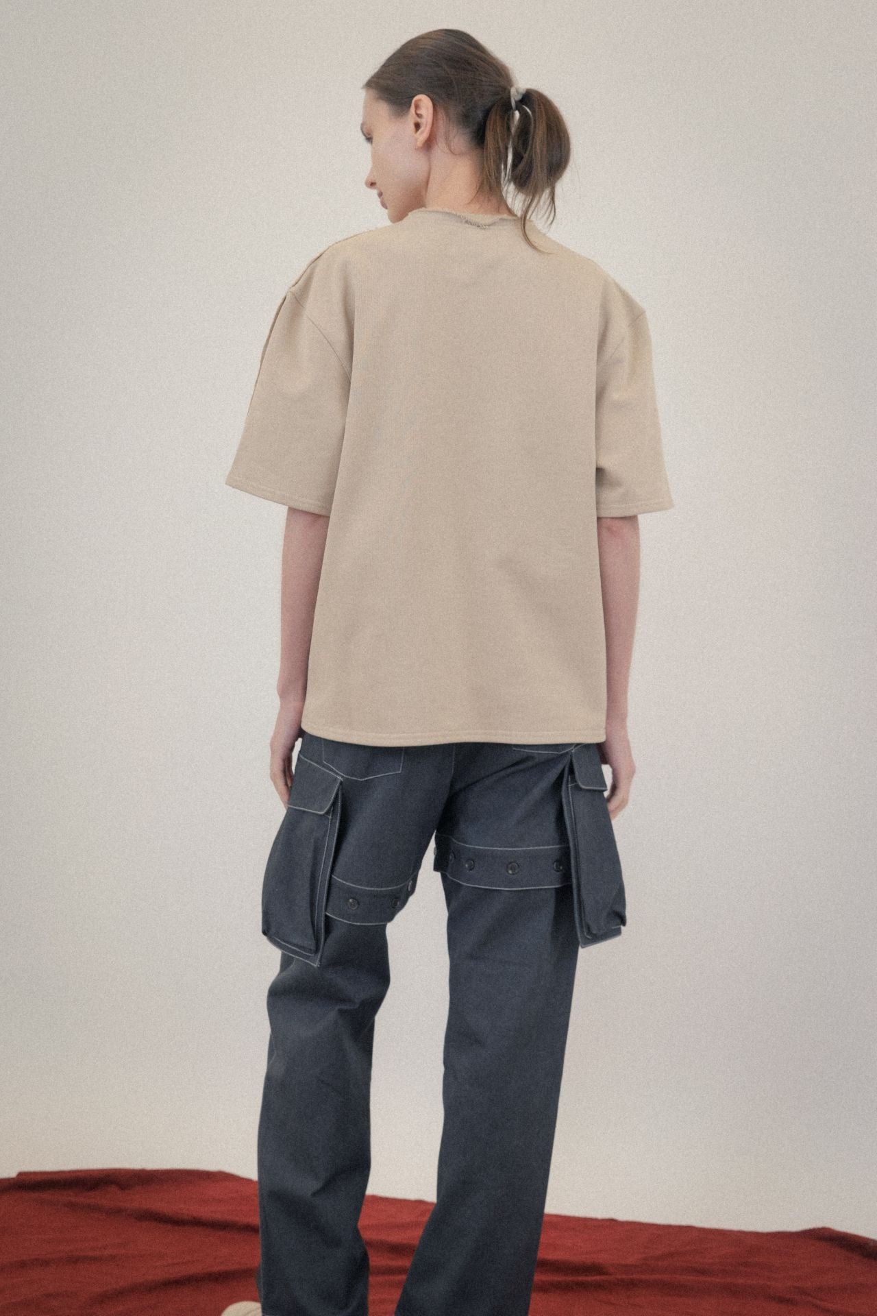 Ioedle - Assembled Cargo Pants With Screws Loosened (Charcoal) product image 10 | TRAB K-Fashion Australia
