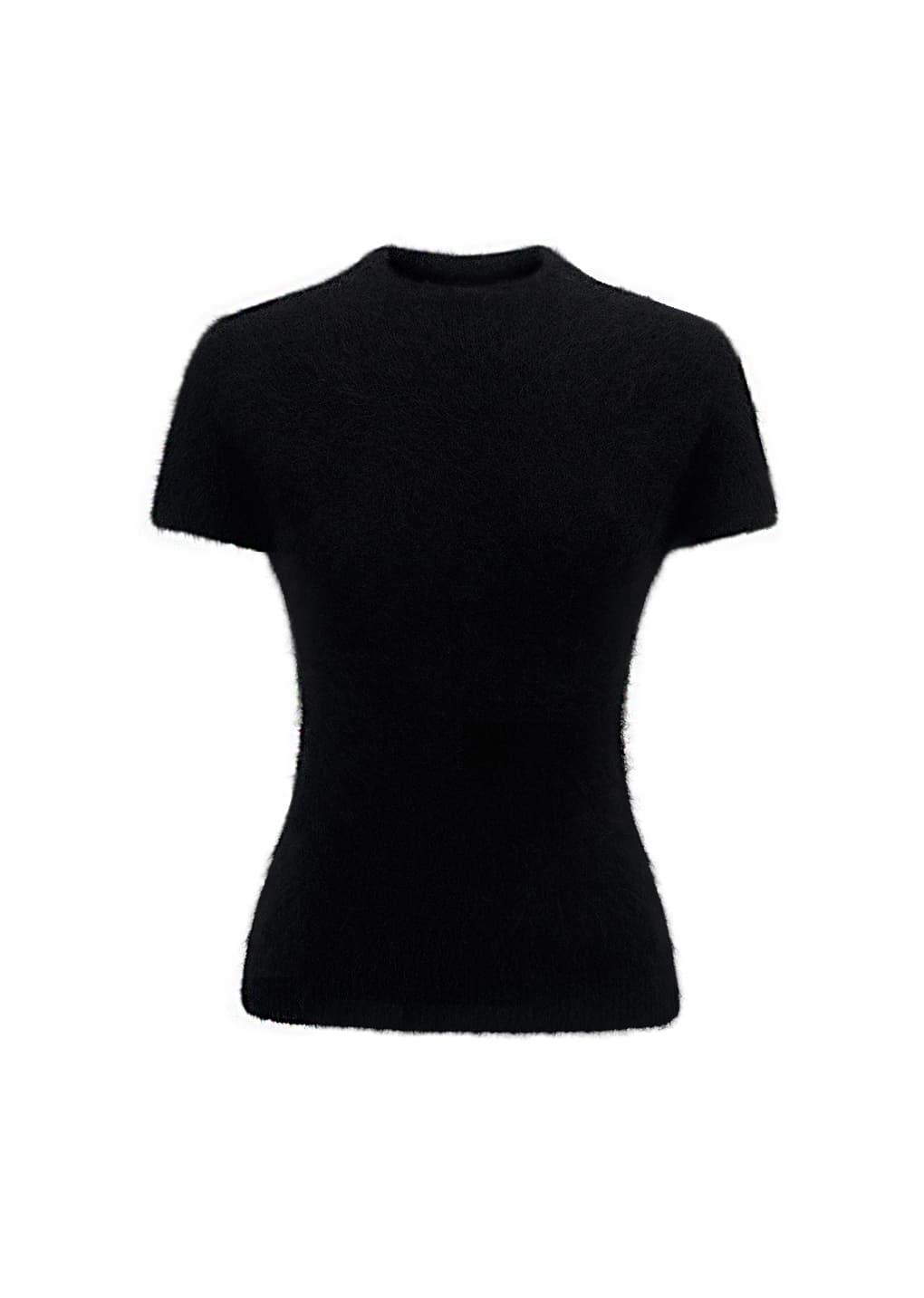 Amomento - wholegarment hairy knit top (Black) product image 12 | TRAB K-Fashion Australia