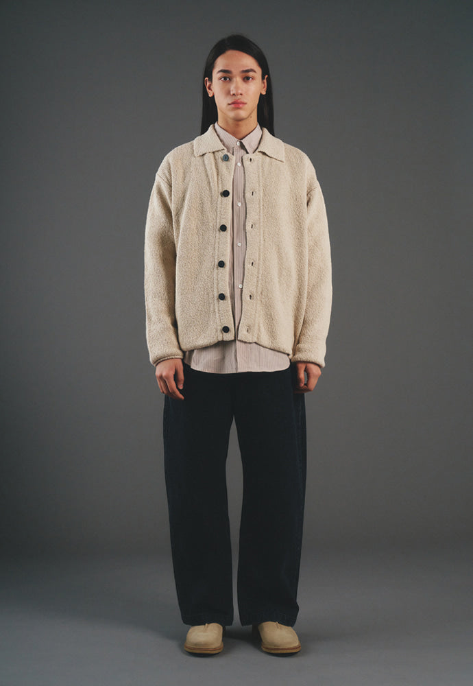Art if acts - Dewdrop Boucle Knit Cardigan (Cream) product image 2 | TRAB K-Fashion Australia