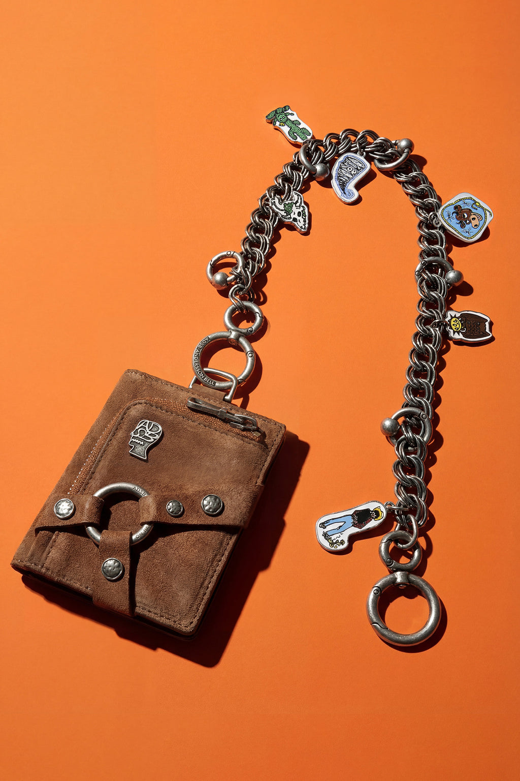 Andersson Bell - Andersson Bell X Brain Dead Keychain Wallet (Tan) product image 7 | TRAB K-Fashion Australia