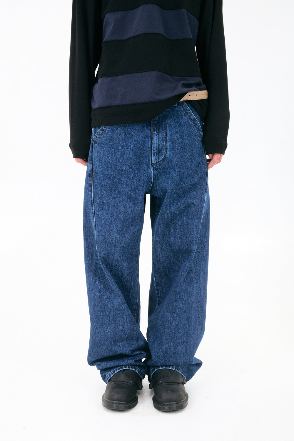 Hatchingroom - Blank Jeans (Deep Blue) product image 9 | TRAB K-Fashion Australia