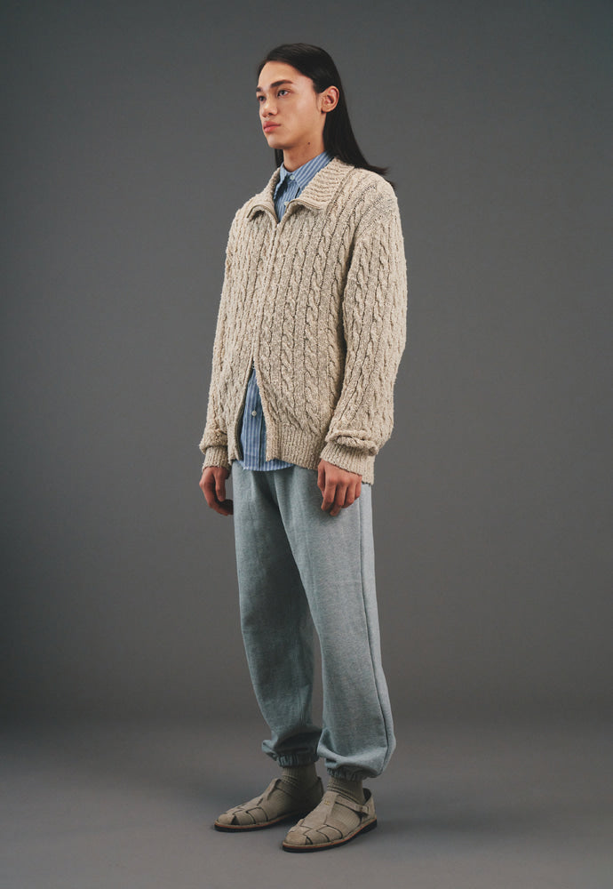 Art if acts - Campus Sweat Pants (Oatmeal) product image 2 | TRAB K-Fashion Australia