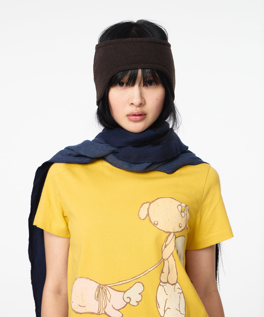 Coyseio - Teji Vintage Graphic T-Shirt (Yellow) product image 4 | TRAB K-Fashion Australia