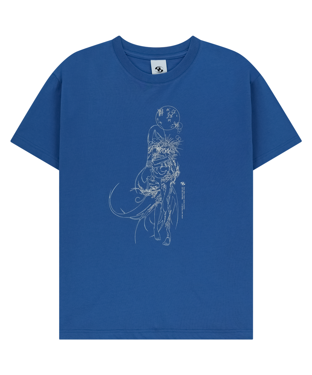 San San Gear - Cyclarian T-Shirt (Blue) product image 4 | TRAB K-Fashion Australia