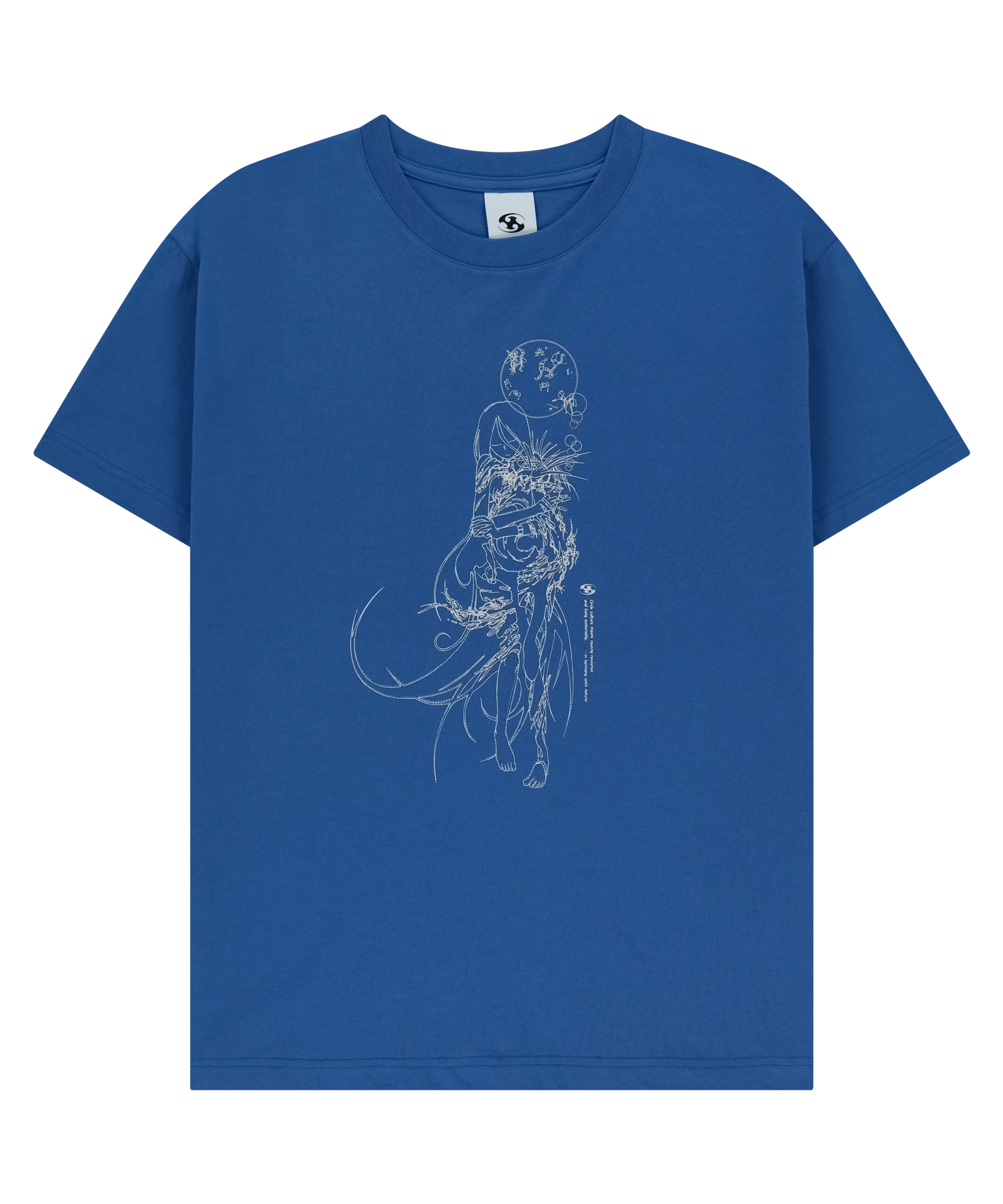 San San Gear - Cyclarian T-Shirt (Blue) product image 4 | TRAB K-Fashion Australia
