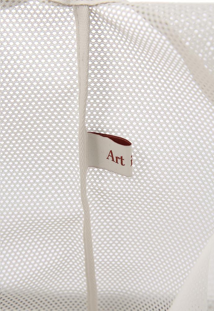 Art if acts - 'Art' Mesh Shopper Bag (Ecru) product image 11 | TRAB K-Fashion Australia