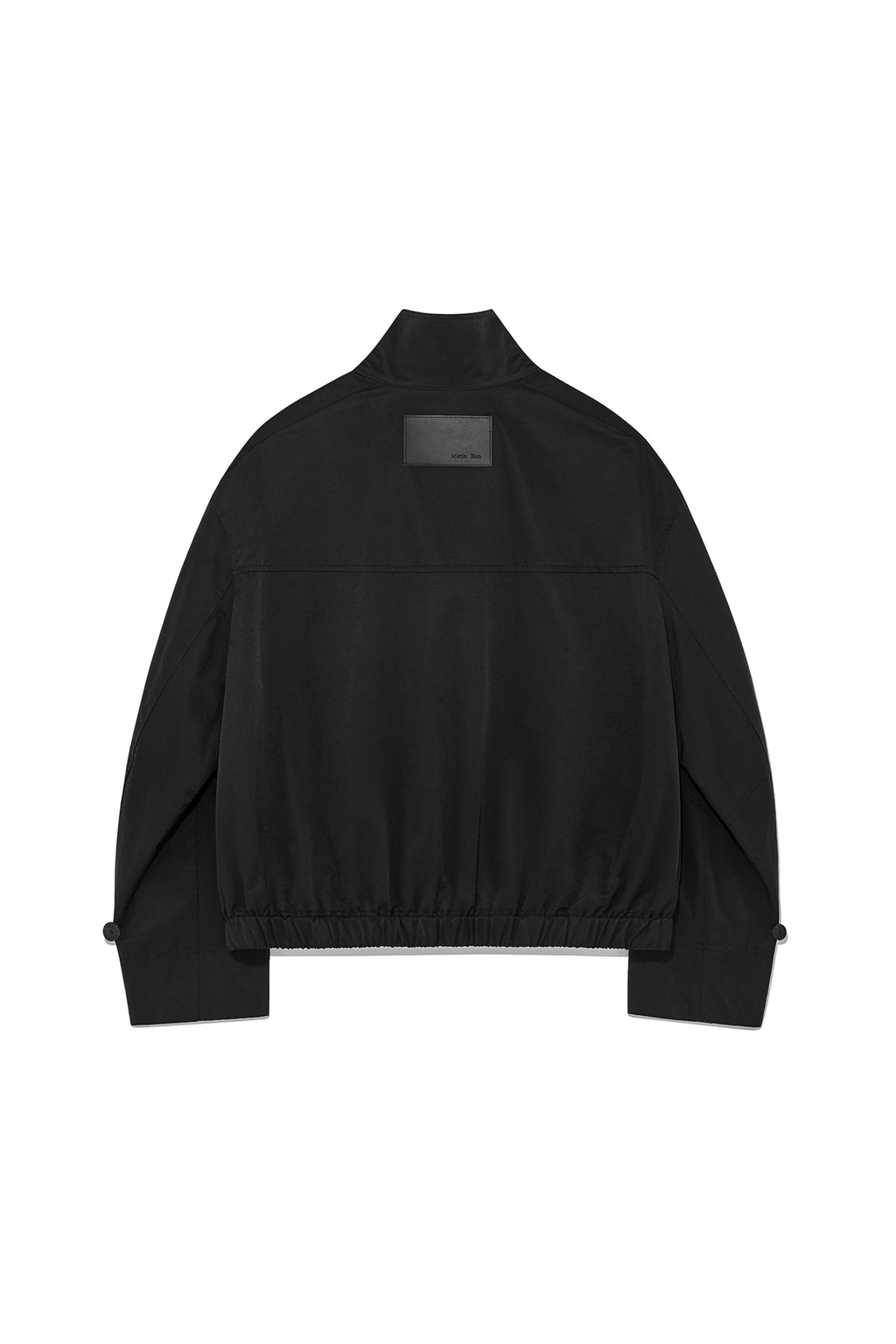 Matin Kim - Trench Bomber Jumper (Black) product image 2 | TRAB K-Fashion Australia