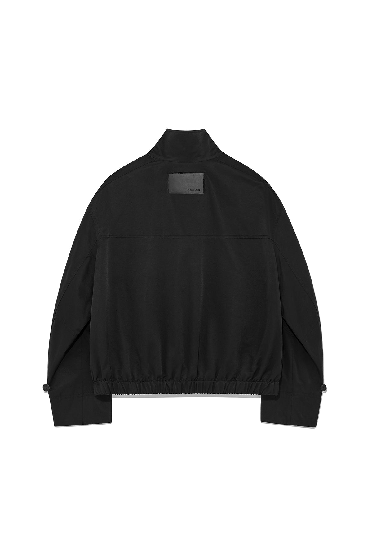 Matin Kim - Trench Bomber Jumper (Black) product image 2 | TRAB K-Fashion Australia