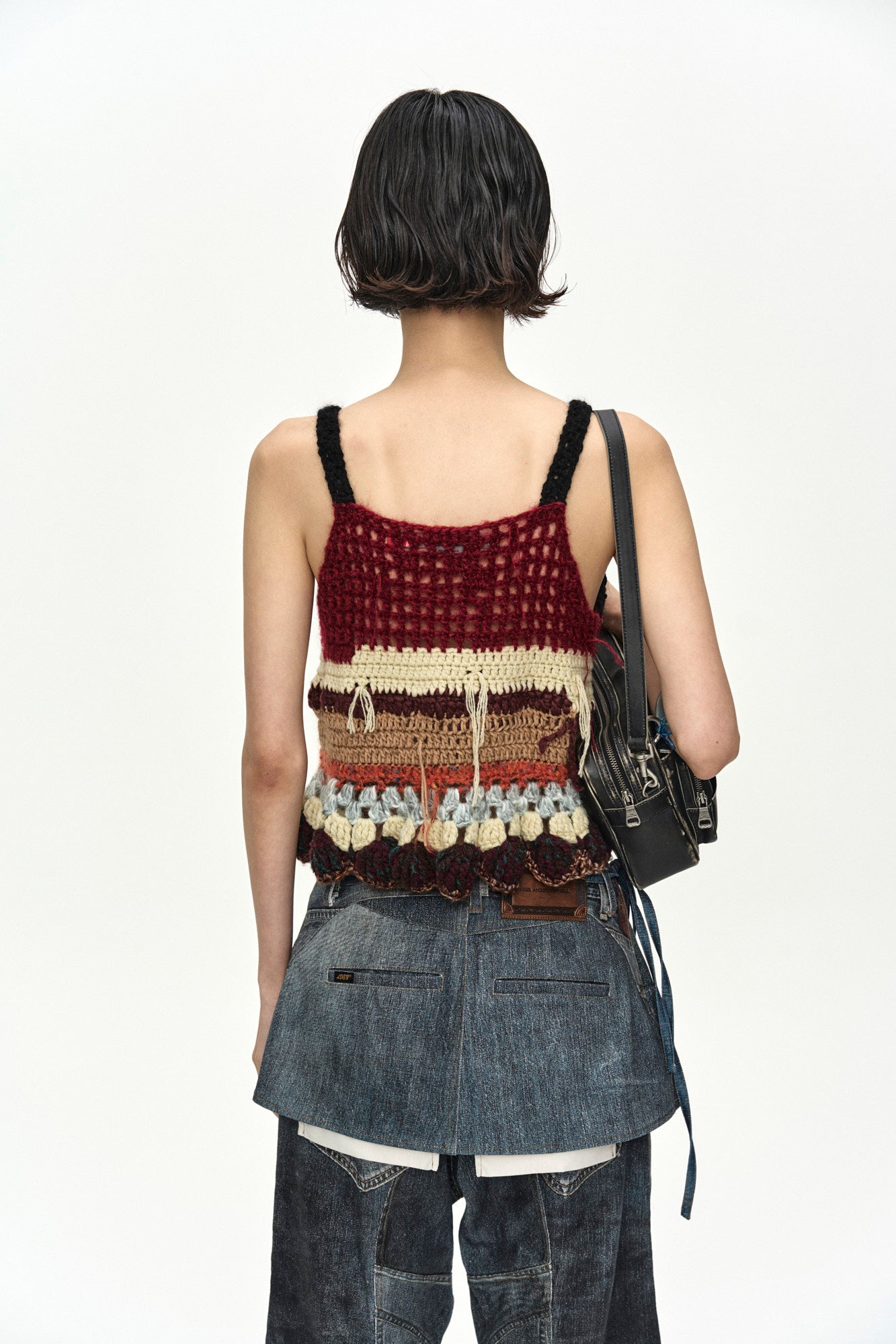 Andersson Bell - Hand-Crocheted Ruffle Hem Top (Multi) product image 6 | TRAB K-Fashion Australia