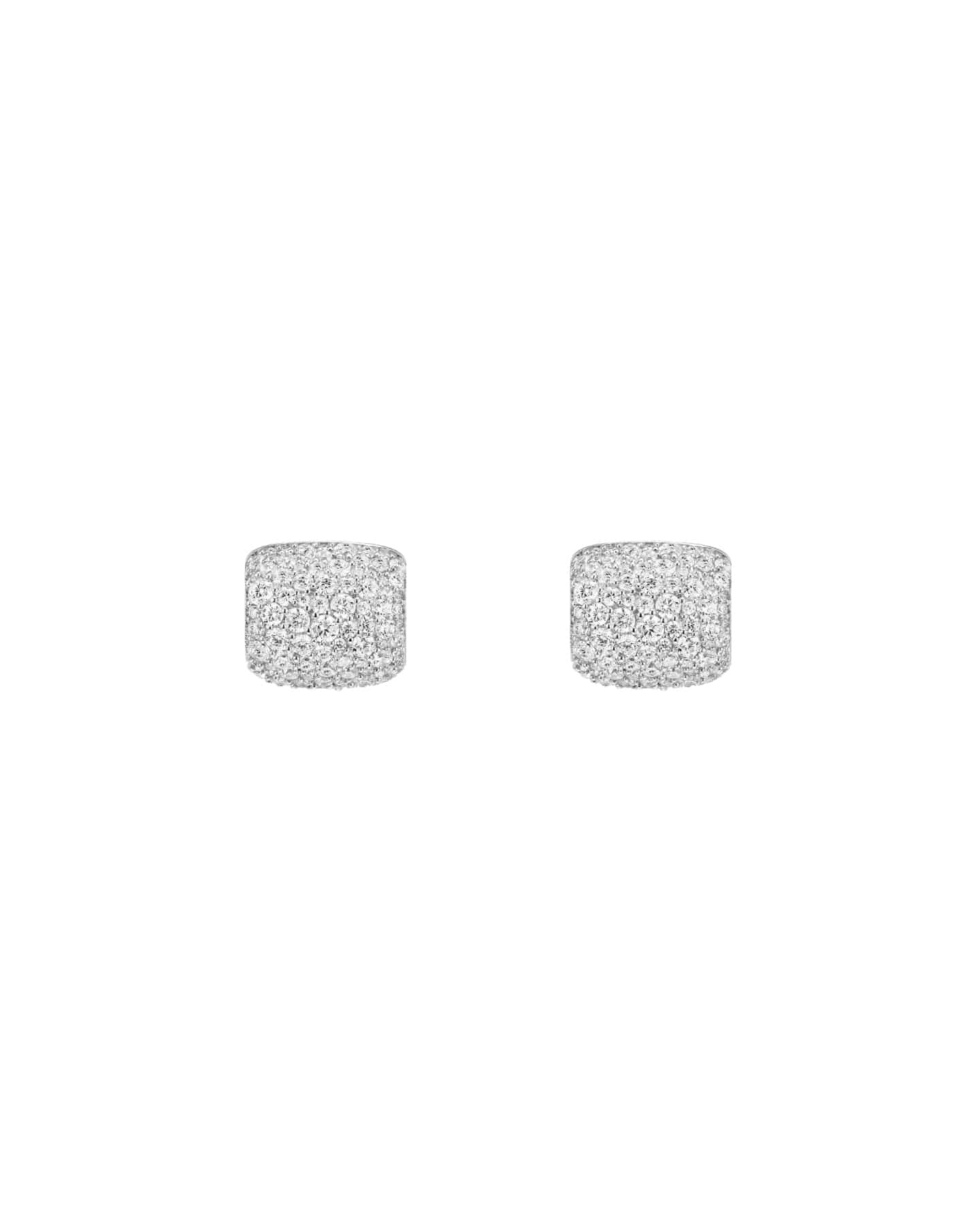 Numbering - Pave Hoop Earrings #3304 product image 6 | TRAB K-Fashion Australia