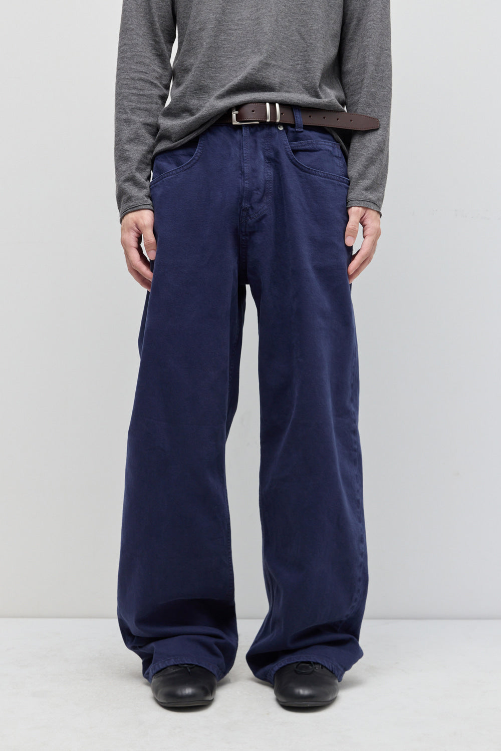 Hatchingroom - Regular Selvedge Jeans Over Dyed French (Blue) product image 9 | TRAB K-Fashion Australia