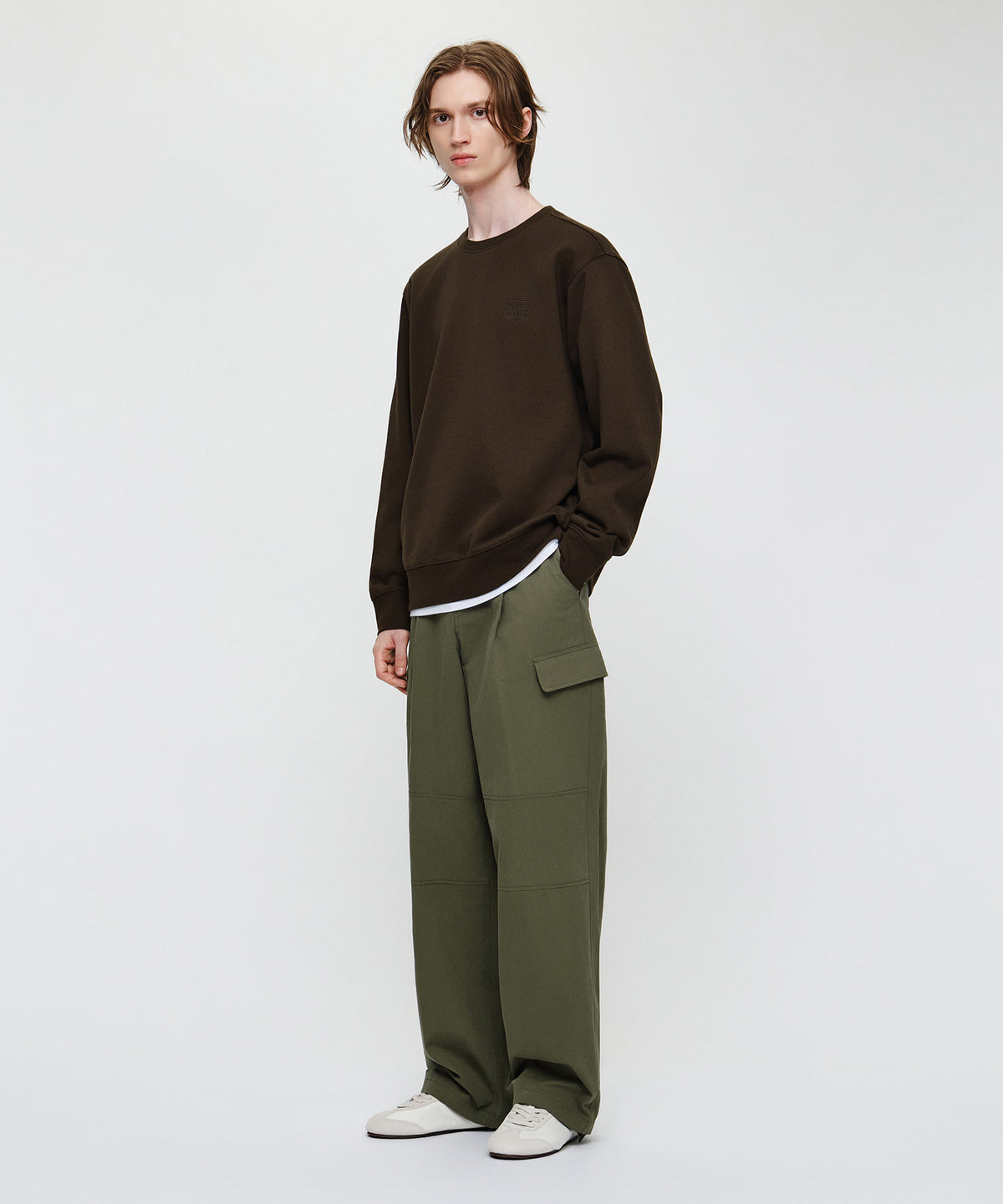 Marithe & Francois Girbaud - Cotton Cargo Pants (Khaki) product image 4 | TRAB K-Fashion Australia