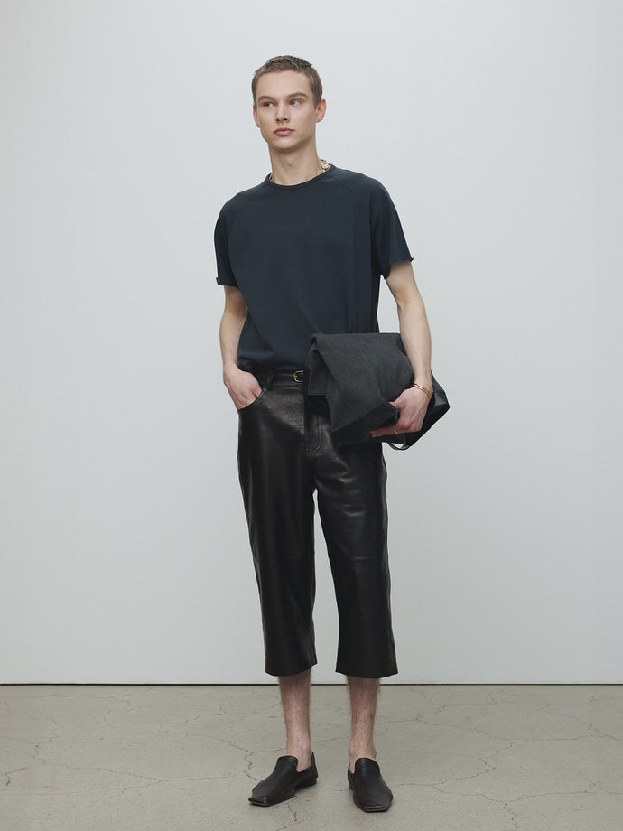 Tonywack - Raw Edge Washed T-Shirt (Vintage Navy) product image 4 | TRAB K-Fashion Australia