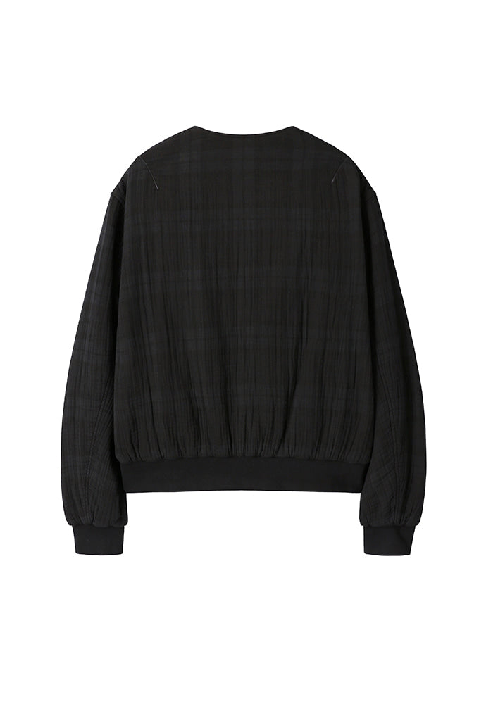 Art if acts - Non Collar Blouson (Faded Black) product image 7 | TRAB K-Fashion Australia