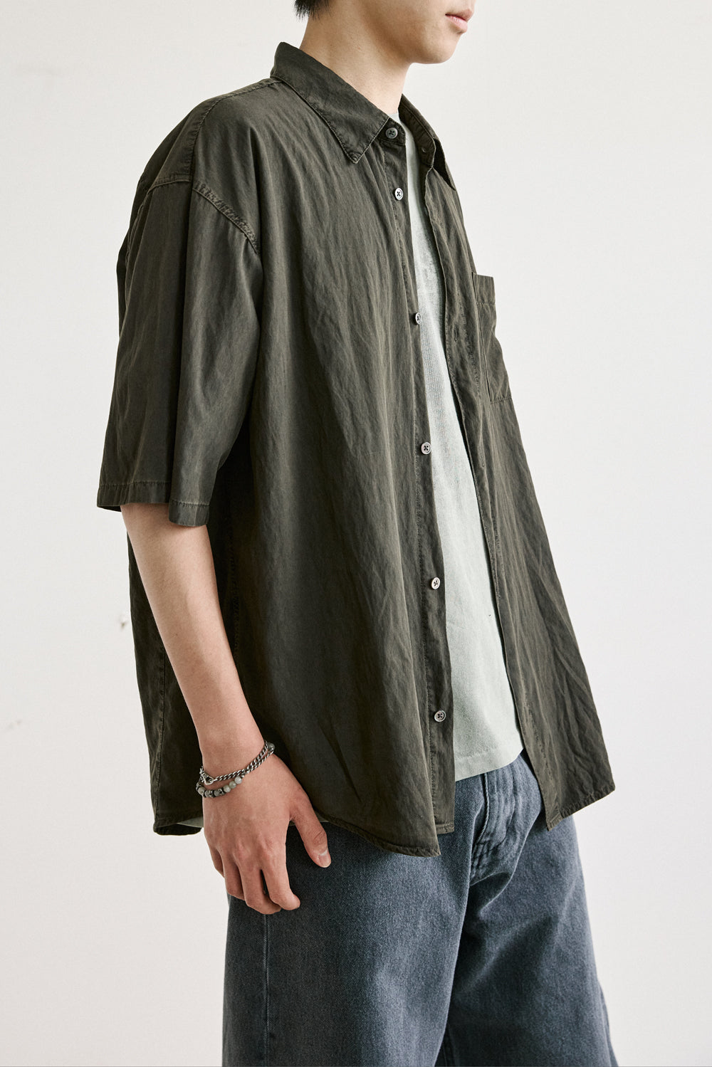 Hatchingroom - Rana Shirt 1/2 Dark (Green) product image 11 | TRAB K-Fashion Australia