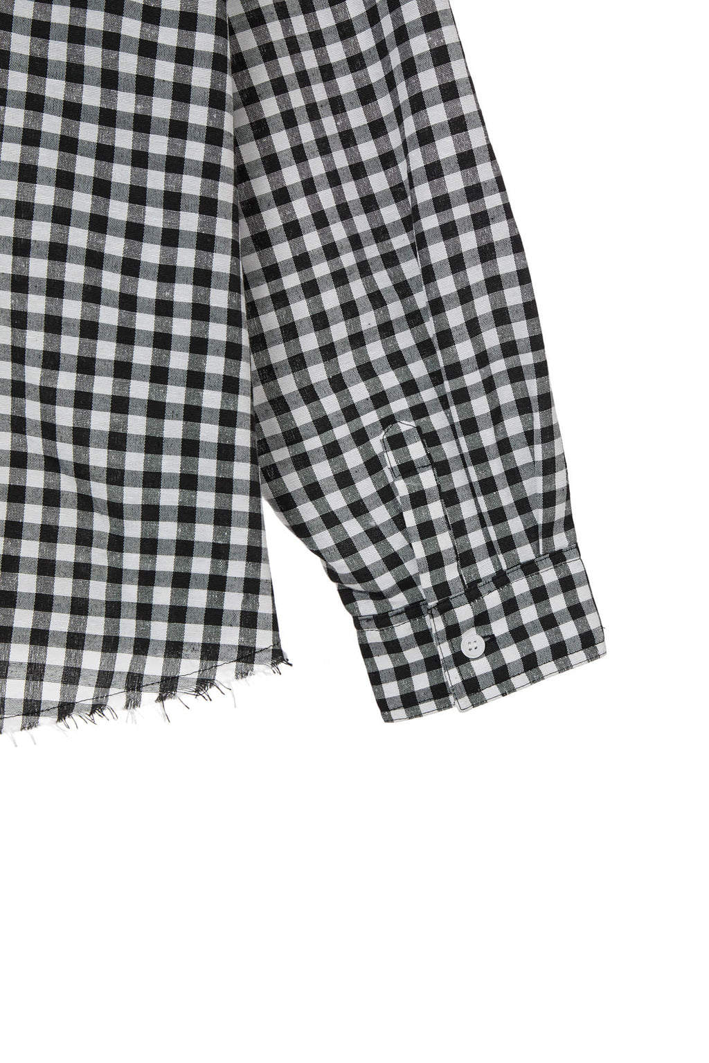 Deinet - Deinet Overfit Check Shirts (Black) product image 8 | TRAB K-Fashion Australia
