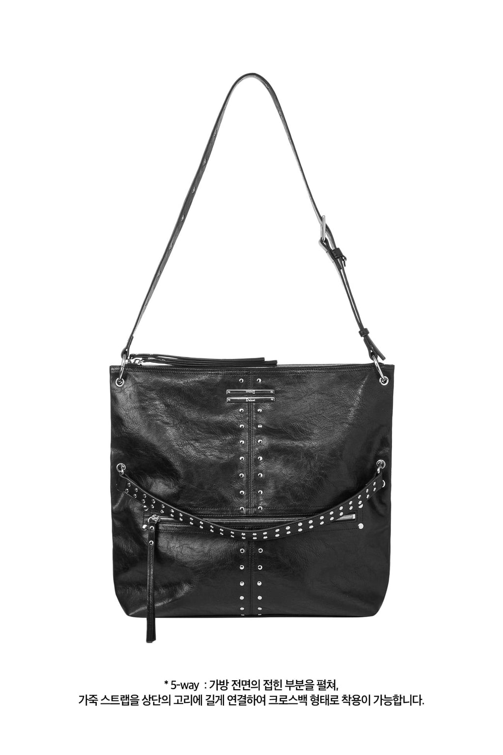 Deinet - 5way Zipper Noir Bag (Black) product image 17 | TRAB K-Fashion Australia