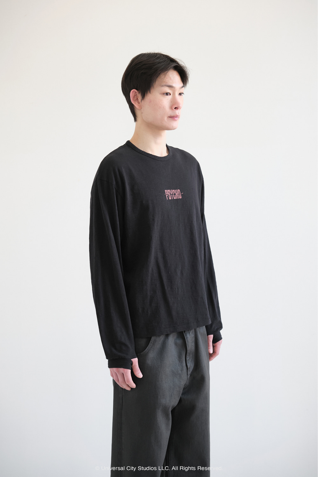 Hatchingroom - Psycho Tee (Black) product image 5 | TRAB K-Fashion Australia