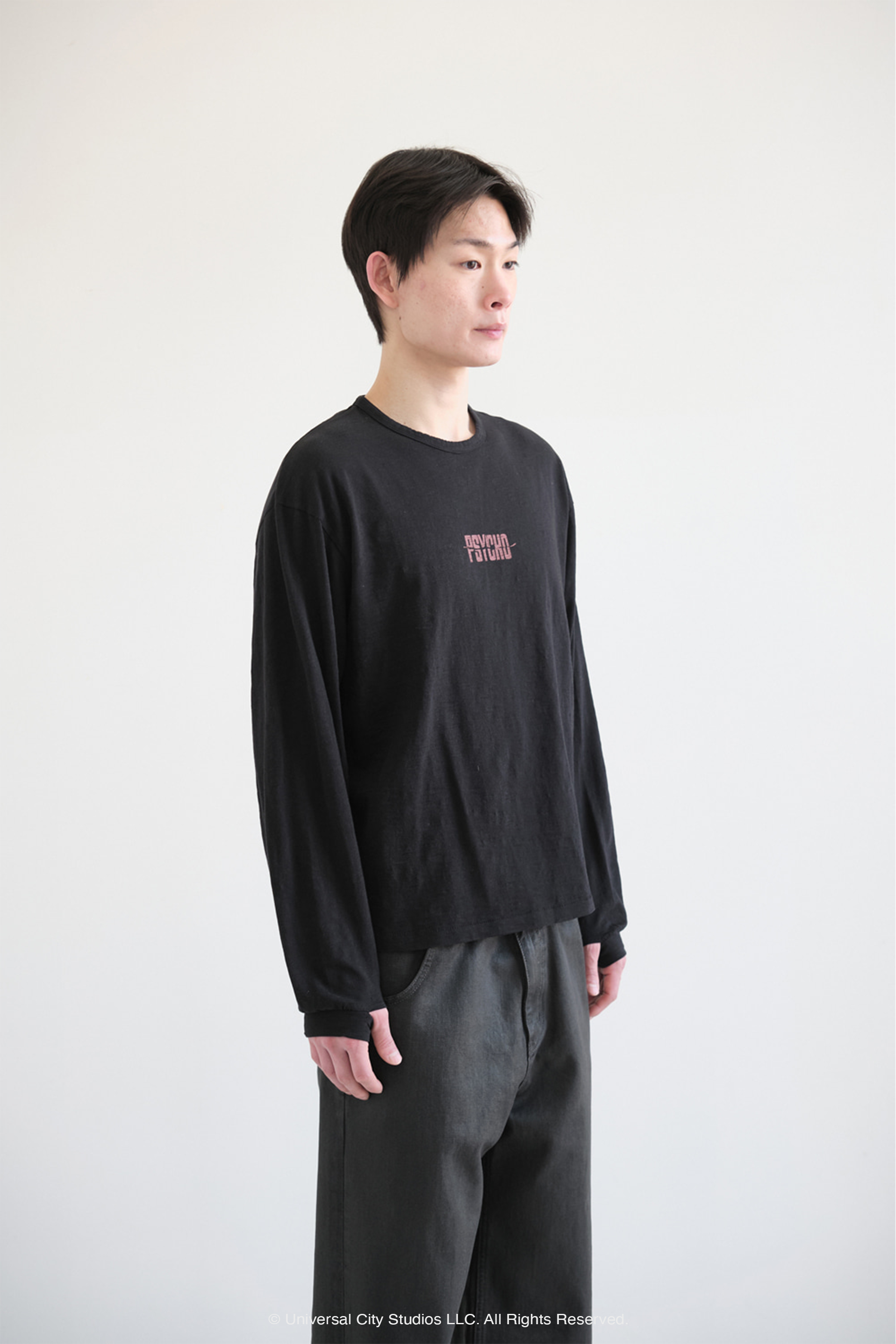 Hatchingroom - Psycho Tee (Black) product image 5 | TRAB K-Fashion Australia