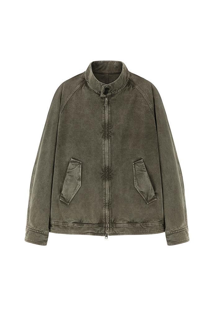 Art if acts - Garment Dyed Harrington Jacket (Mud Brown) product image 9 | TRAB K-Fashion Australia