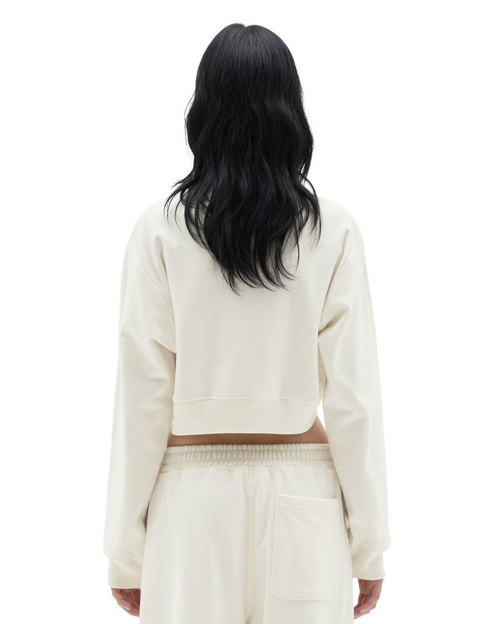 Brownyard - Crop Sweat Shirt (Ecru) product image 2 | TRAB K-Fashion Australia