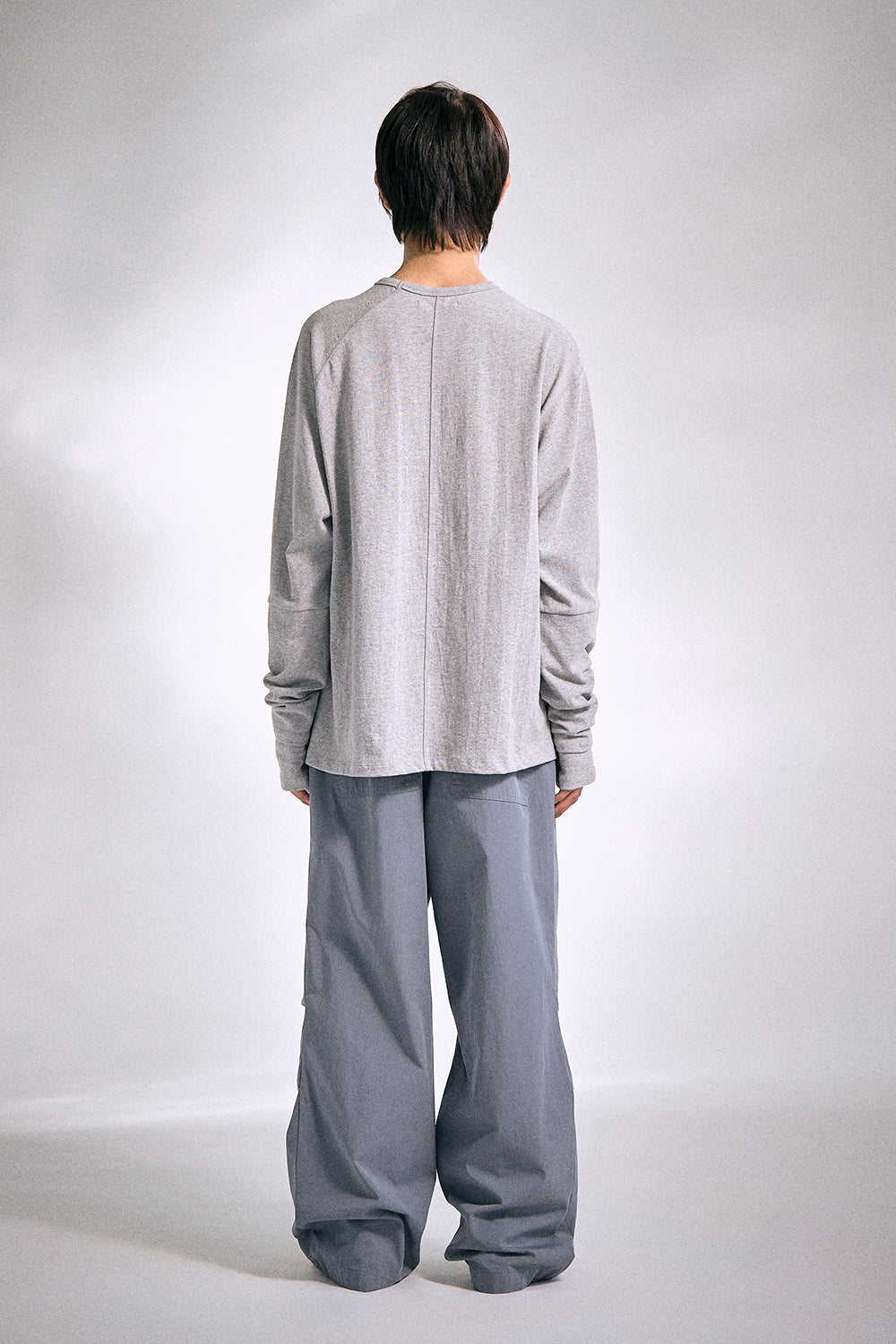 Hatchingroom - Double Sleeve Tee (M.Grey) product image 10 | TRAB K-Fashion Australia
