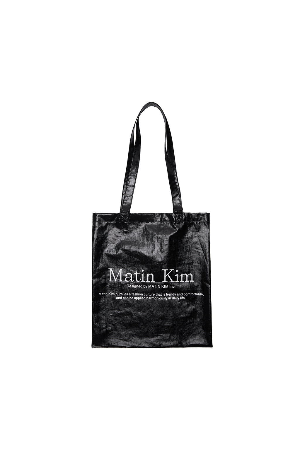 Matin Kim - Matin Poppin Ecobag (Strong Black) product image 1 | TRAB K-Fashion Australia