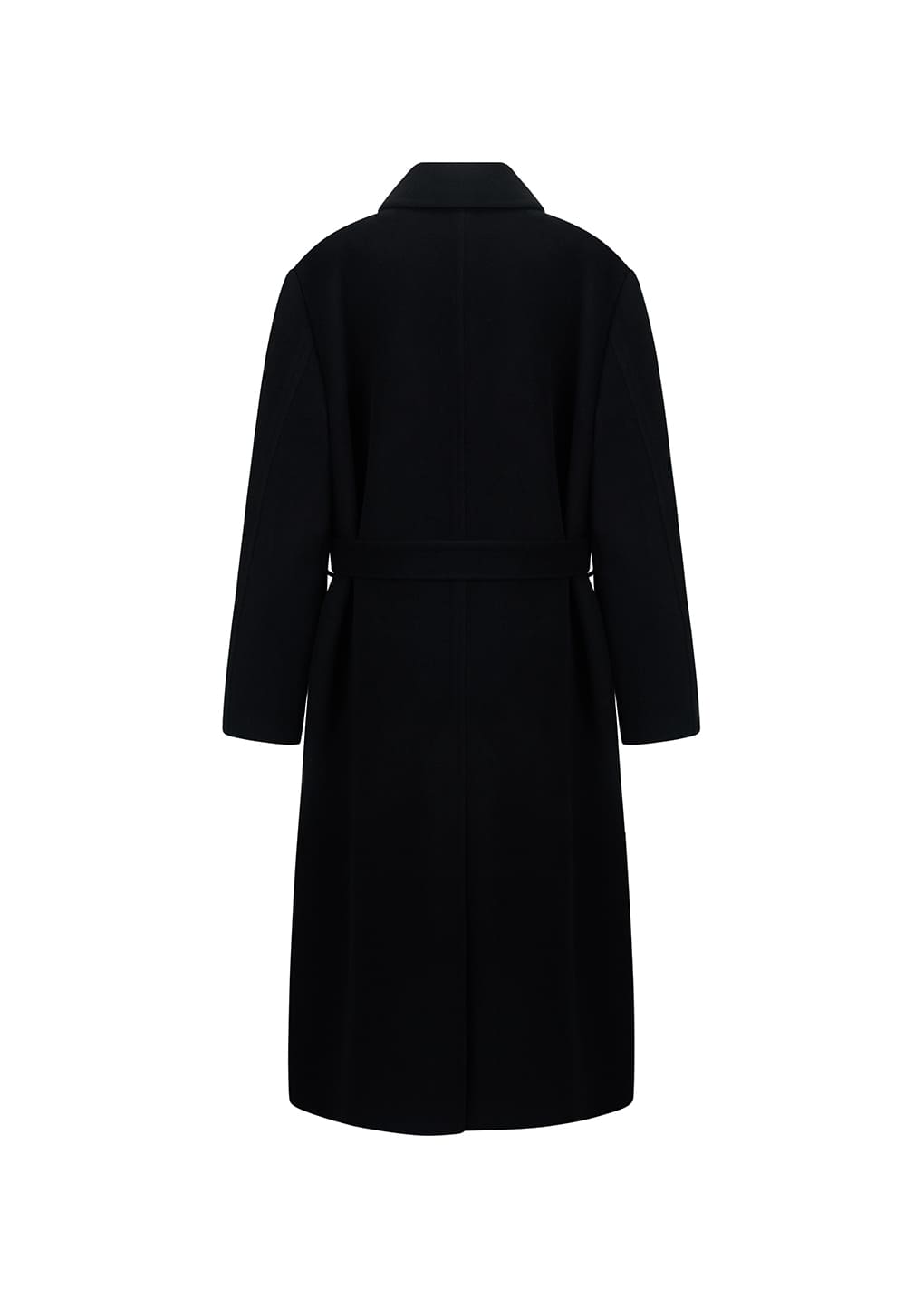 Amomento - men's single breasted long coat (Black) product image 9 | TRAB K-Fashion Australia