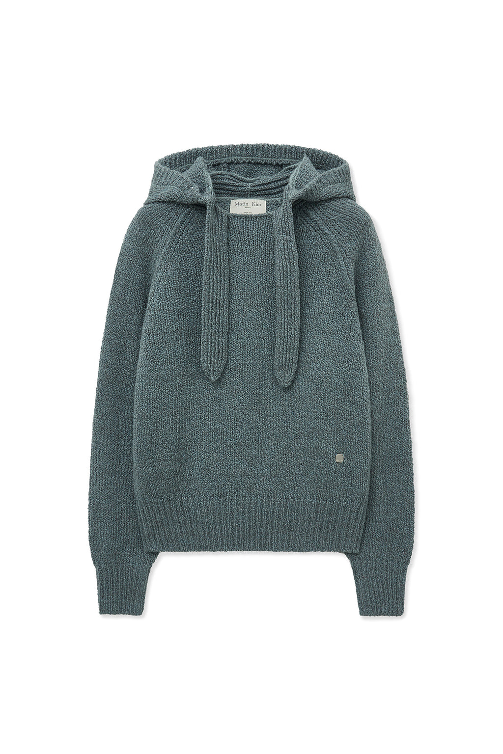 Matin Kim - Muffler Point Hoody Pullover (Blue) product image 1 | TRAB K-Fashion Australia