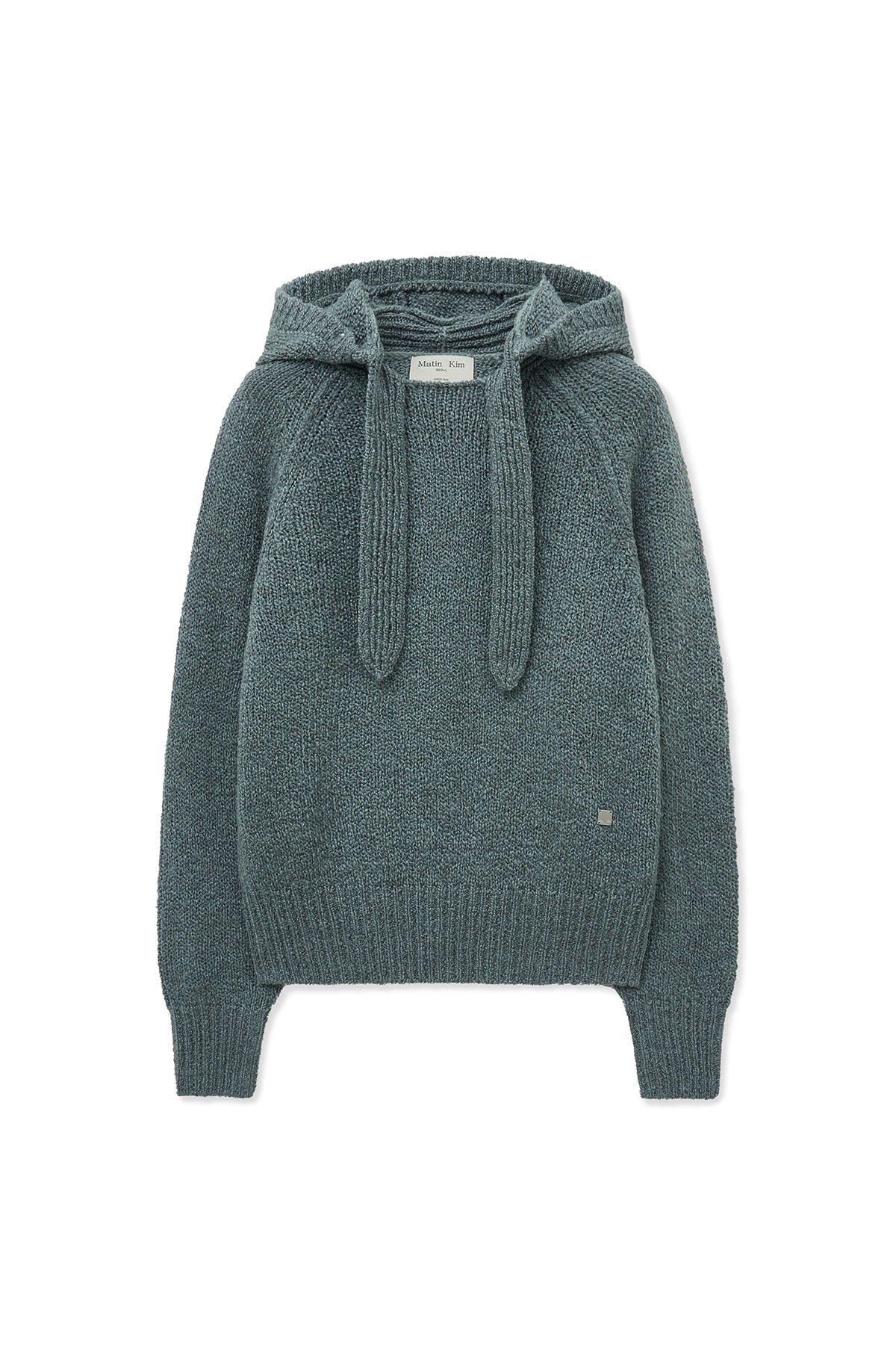 Matin Kim - Muffler Point Hoody Pullover (Blue) product image 1 | TRAB K-Fashion Australia