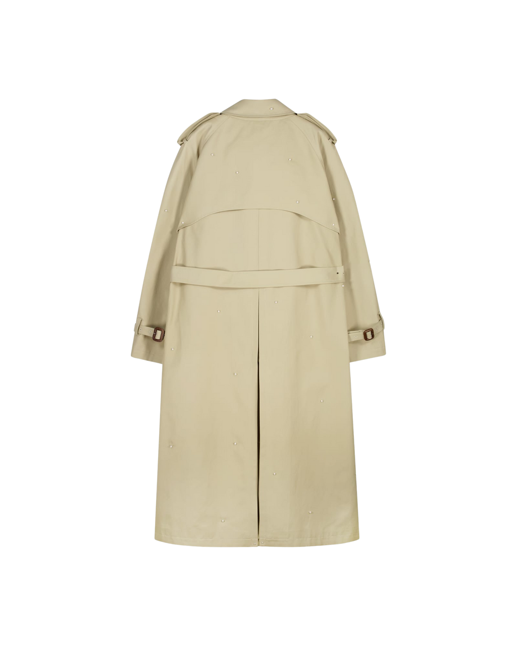 Kimhe Kim - Pearl Embellished Trench Coat (Beige) product image 10 | TRAB K-Fashion Australia