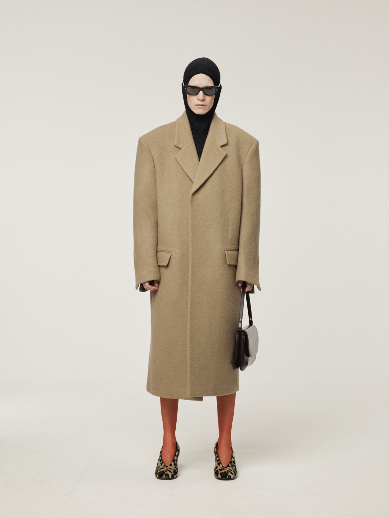 Recto - Hairy Wool Single Coat (Light Khaki) product image 2 | TRAB K-Fashion Australia