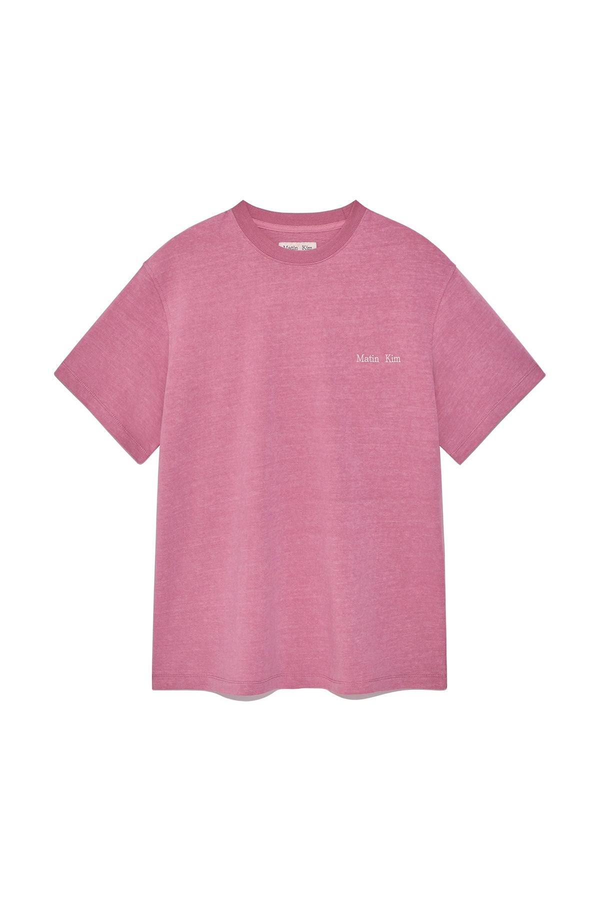 Matin Kim - Vintage Washed Logo Top (Pink) product image 1 | TRAB K-Fashion Australia