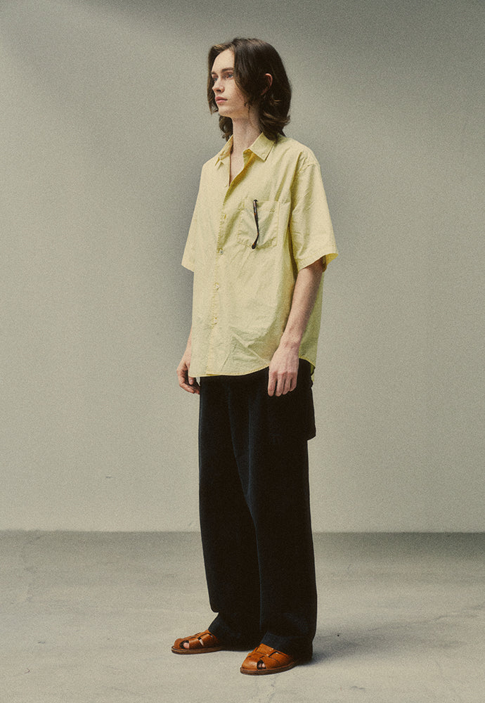 Art if acts - Garment Dyed Half Shirt (Sunset Yellow) product image 4 | TRAB K-Fashion Australia