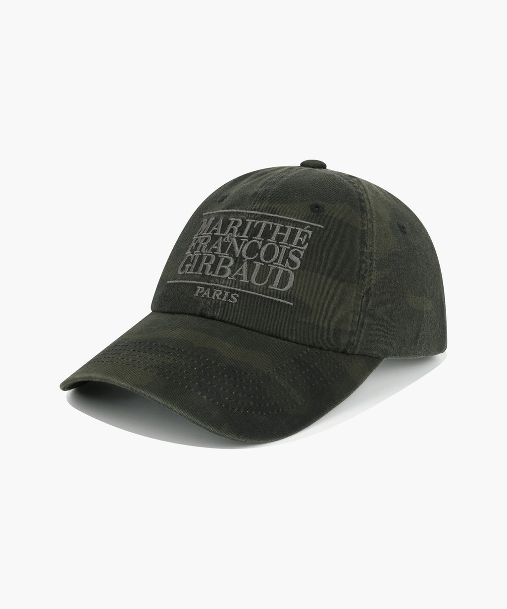 Marithe & Francois Girbaud - Classic Logo Covered Cap (Khaki) product image 1 | TRAB K-Fashion Australia