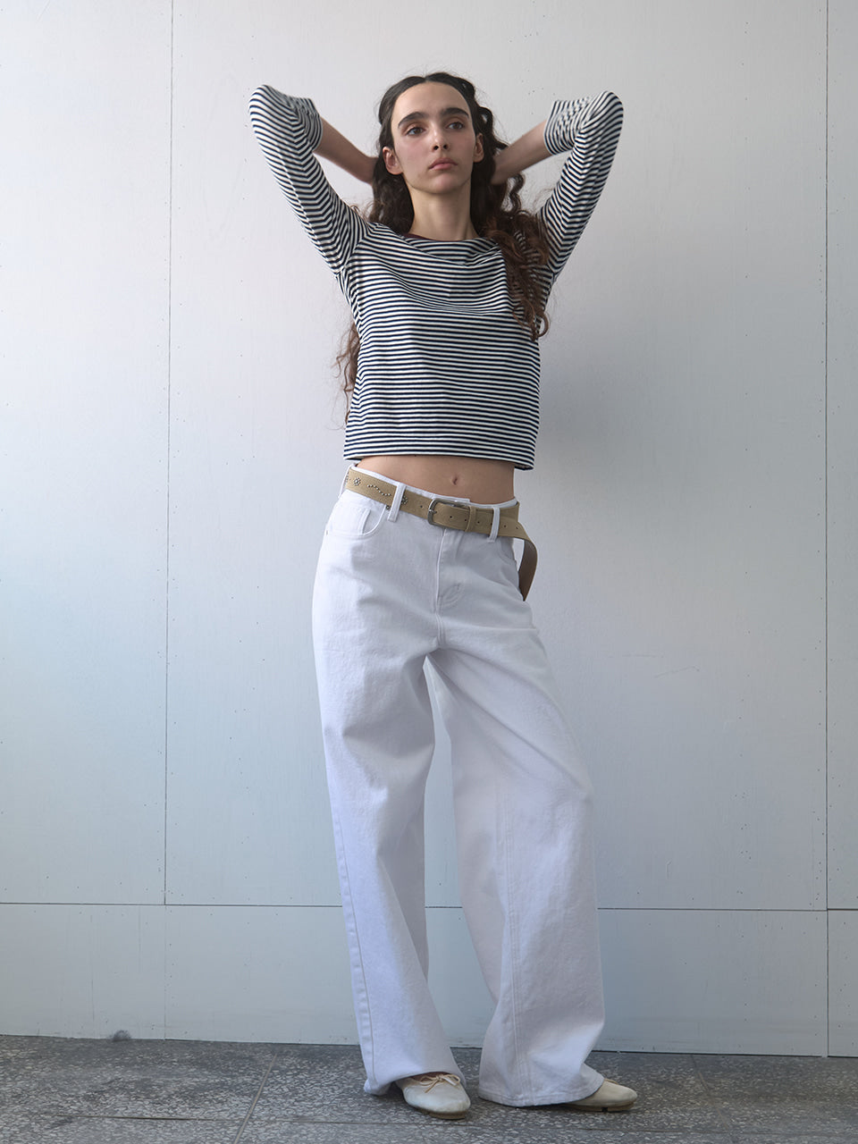Kijun - Daily Essential Jeans (Off-White) product image 7 | TRAB K-Fashion Australia